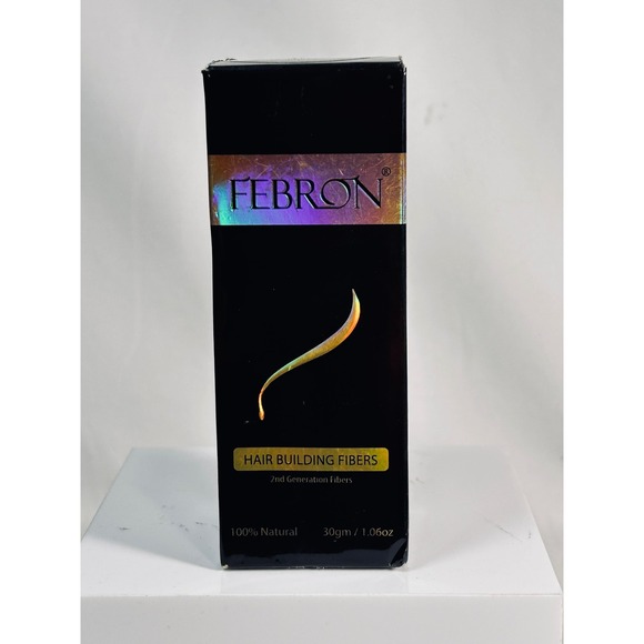 Febron Other - Febron Hair Building Fibers Medium Brown 30g 1.06oz‎ Natural Thinning Hair
